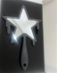 Jeffree Star Limited Edition Hand Held Orange and Black Mirror